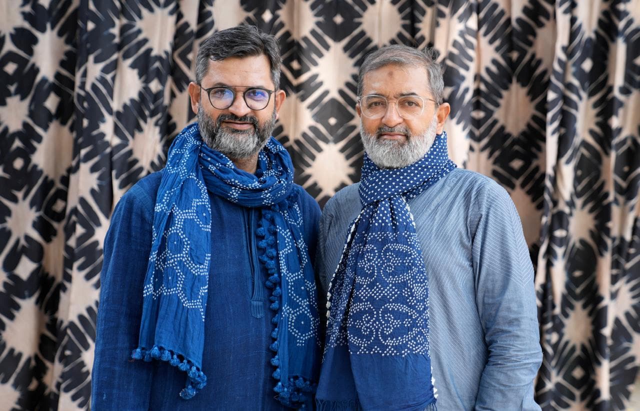 A handcrafted textile piece